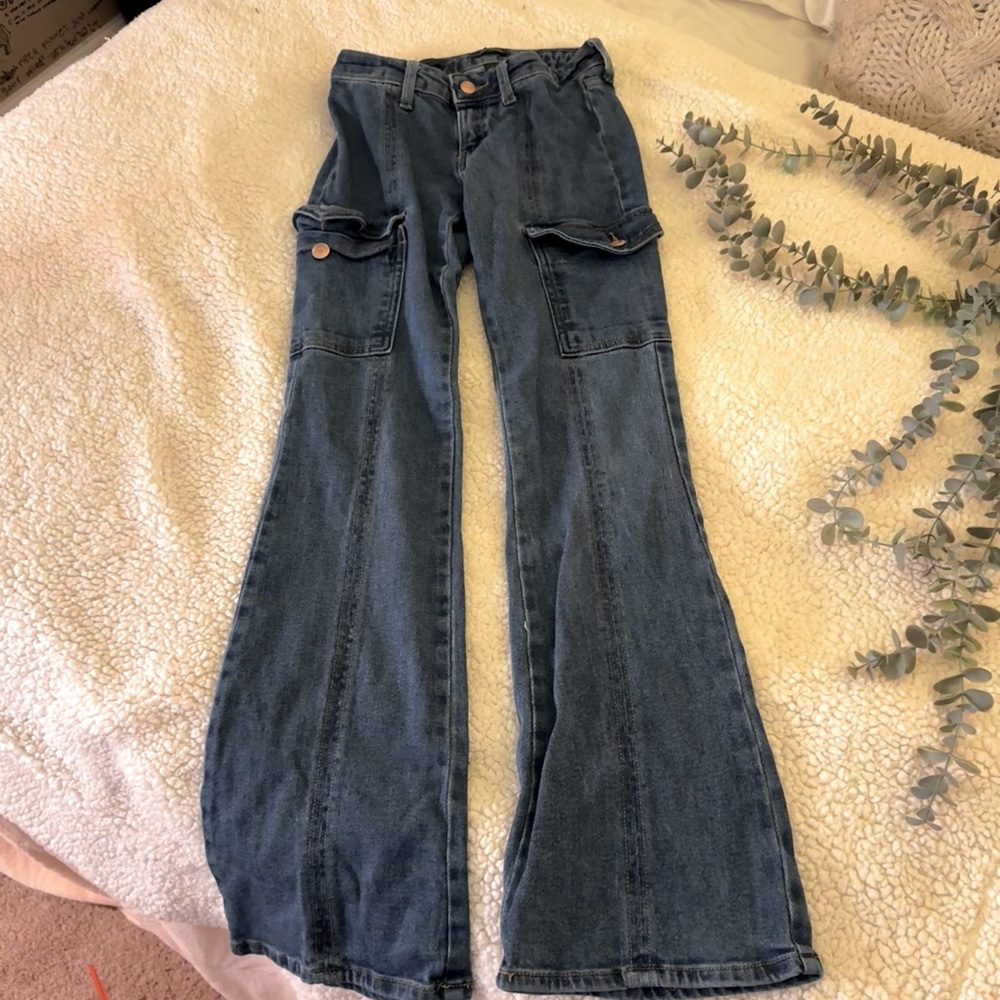Wild Fable Women's Navy and Blue Jeans